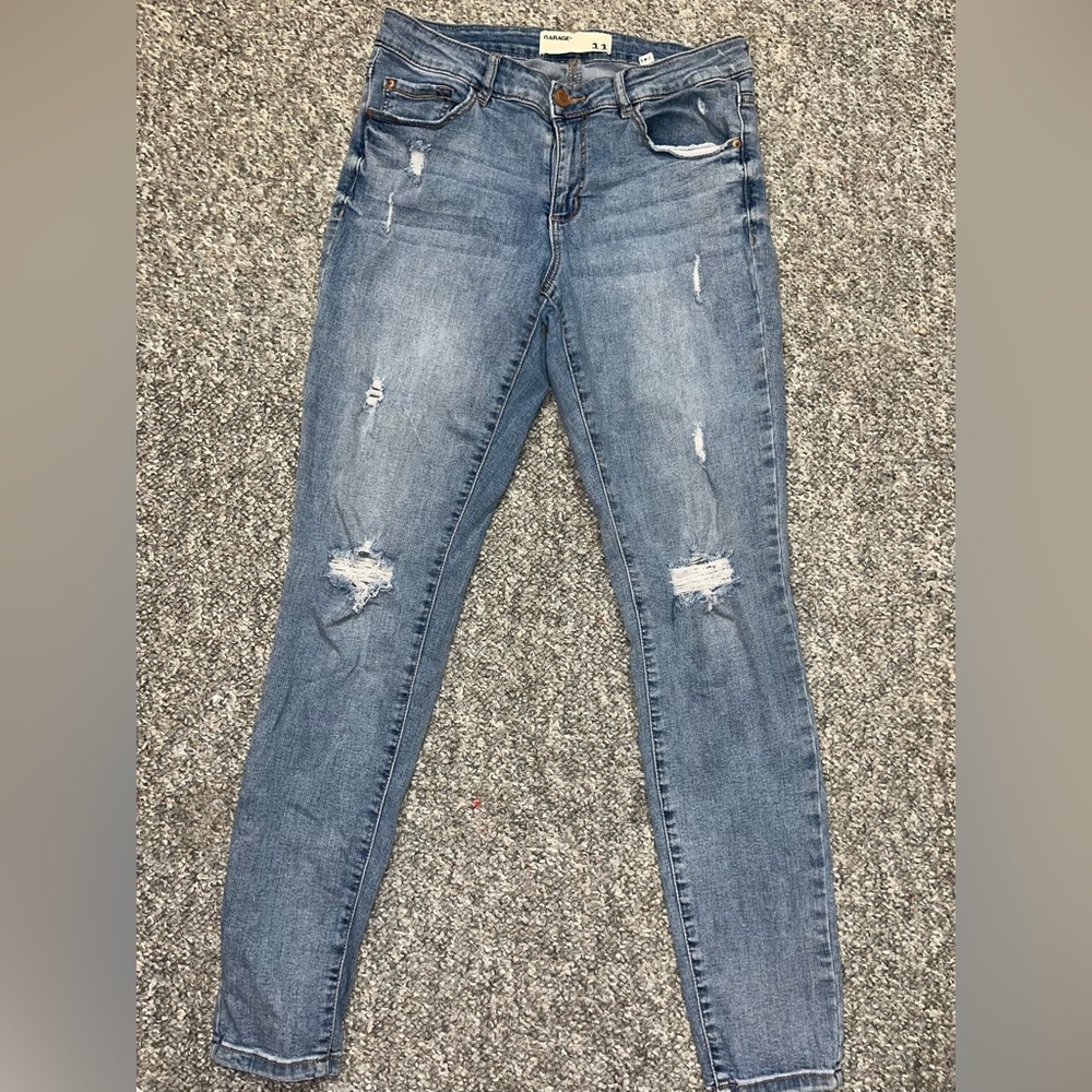 Garage size 11 skinnies Women's Blue Jeans